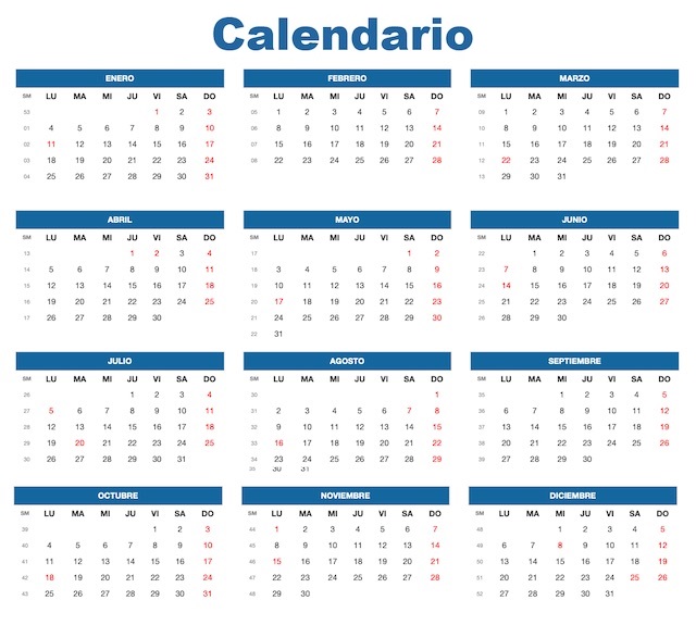 Calendario 2024 de Guatemala Días festivos 2024